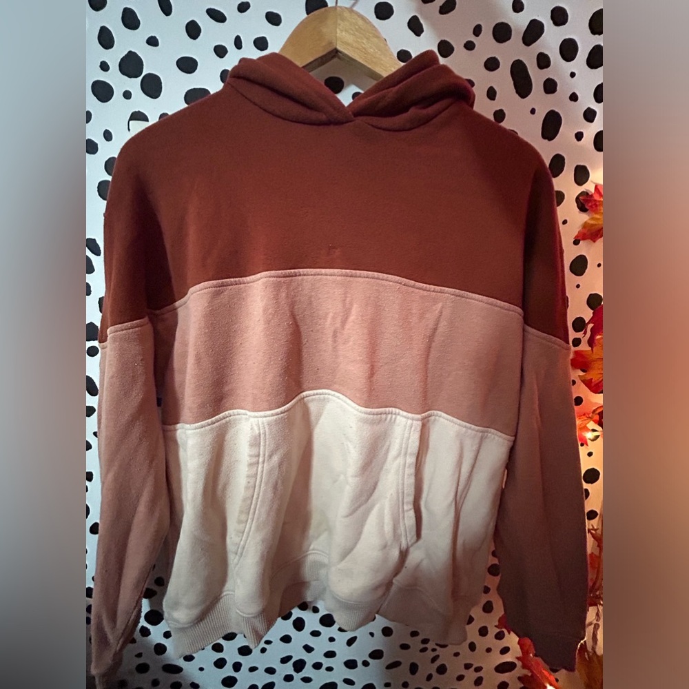 American eagle tricolored earth tone hoodie